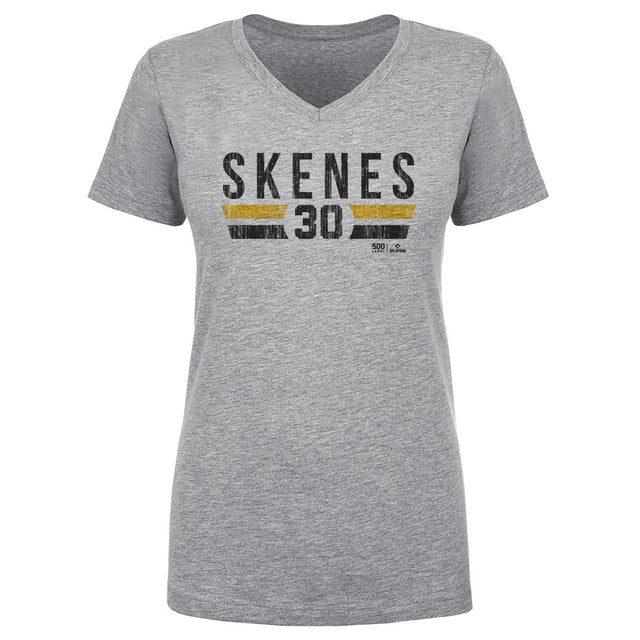 Paul Skenes Women's V-Neck T-Shirt | 500 LEVEL