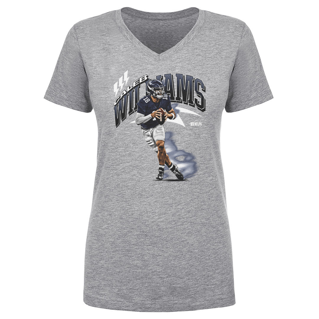 Caleb Williams Women's V-Neck T-Shirt | 500 LEVEL