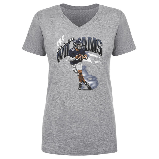 Caleb Williams Women's V-Neck T-Shirt | 500 LEVEL