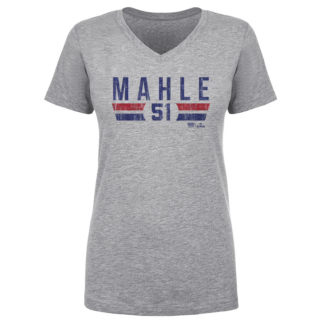 Tyler Mahle Women's V-Neck T-Shirt | 500 LEVEL