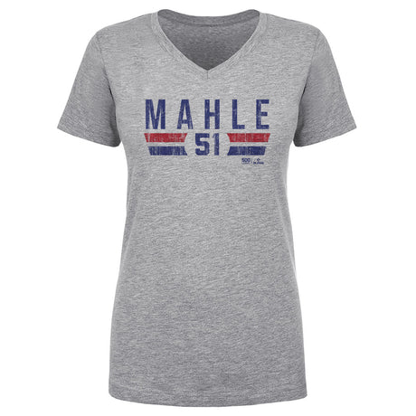 Tyler Mahle Women's V-Neck T-Shirt | 500 LEVEL