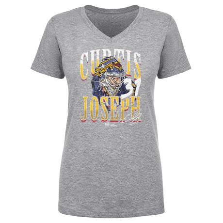 Curtis Joseph Women's V-Neck T-Shirt | 500 LEVEL