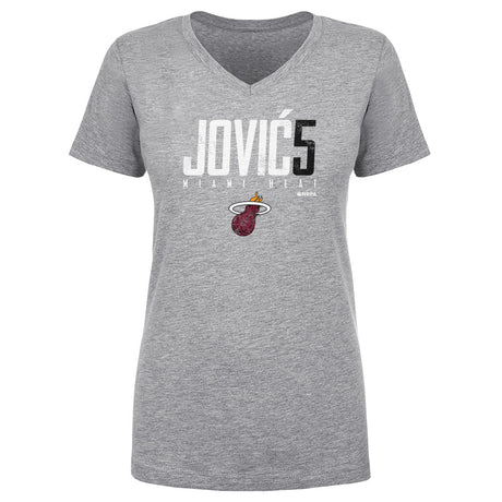 Nikola Jovic Women's V-Neck T-Shirt | 500 LEVEL
