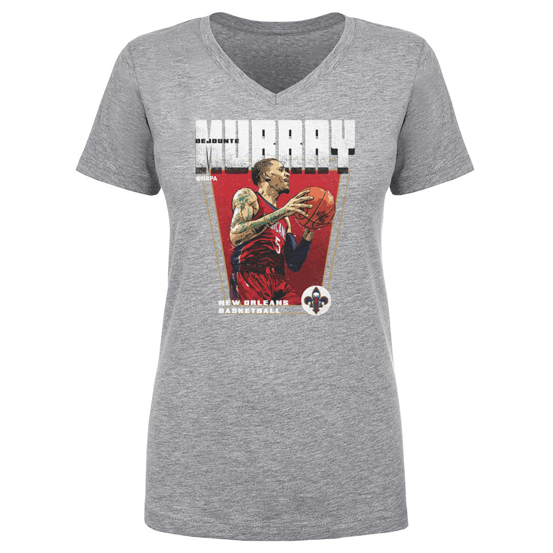 Dejounte Murray Women's V-Neck T-Shirt | 500 LEVEL