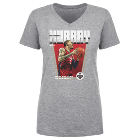 Dejounte Murray Women's V-Neck T-Shirt | 500 LEVEL