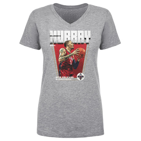 Dejounte Murray Women's V-Neck T-Shirt | 500 LEVEL