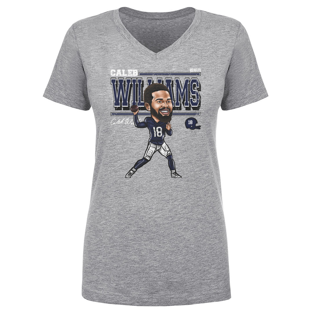 Caleb Williams Women's V-Neck T-Shirt | 500 LEVEL