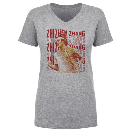 Zhizhen Zhang Women's V-Neck T-Shirt | 500 LEVEL