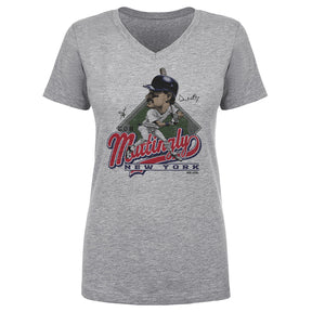 Don Mattingly Women's V-Neck T-Shirt | 500 LEVEL