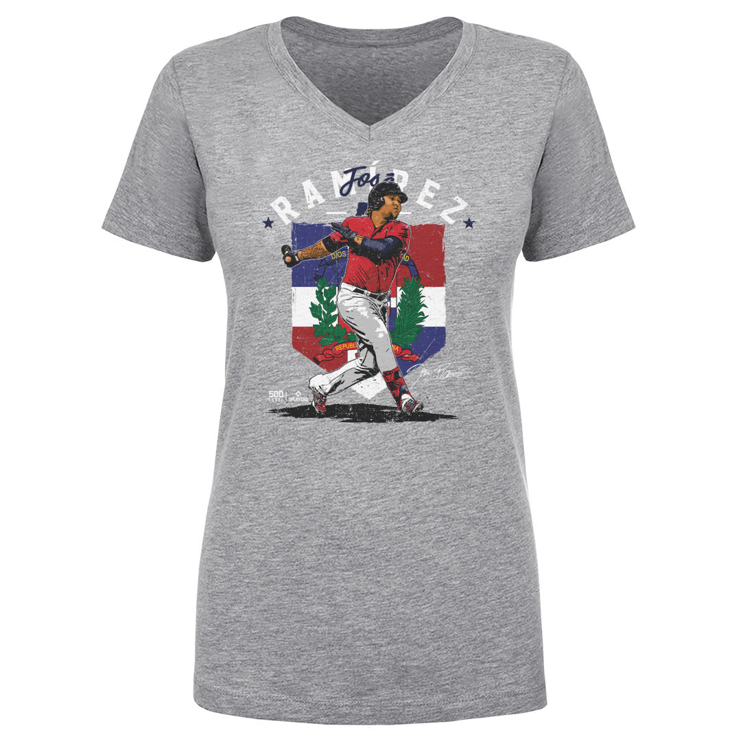 Jose Ramirez Women's V-Neck T-Shirt | 500 LEVEL