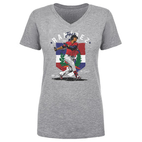 Jose Ramirez Women's V-Neck T-Shirt | 500 LEVEL