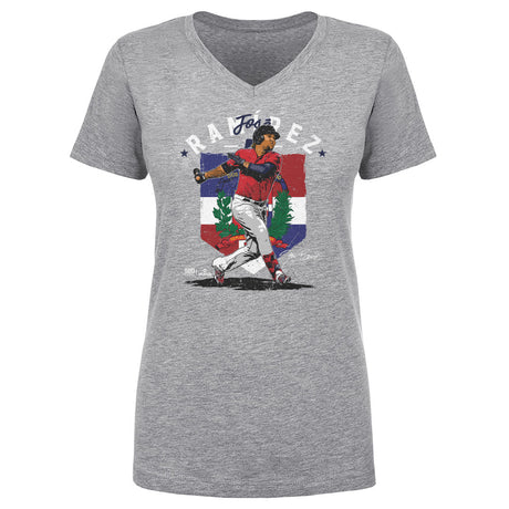 Jose Ramirez Women's V-Neck T-Shirt | 500 LEVEL