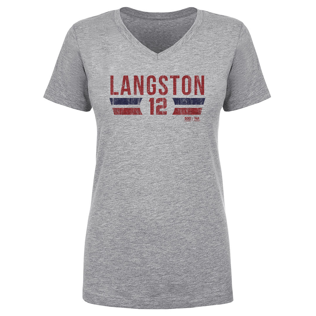 Mark Langston Women's V-Neck T-Shirt | 500 LEVEL