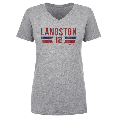 Mark Langston Women's V-Neck T-Shirt | 500 LEVEL