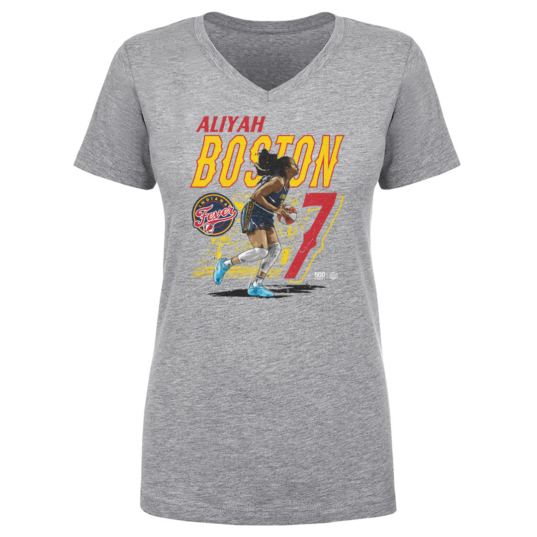 Aliyah Boston Women's V-Neck T-Shirt | 500 LEVEL