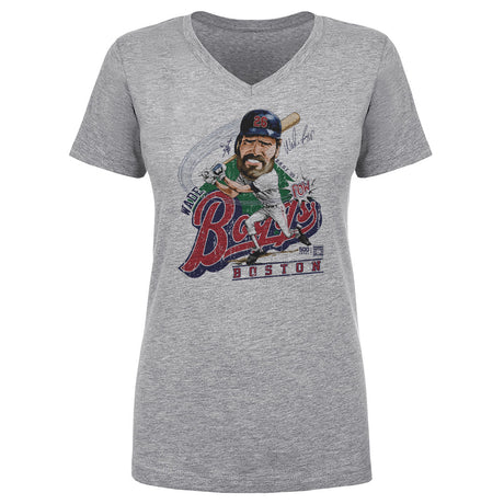 Wade Boggs Women's V-Neck T-Shirt | 500 LEVEL
