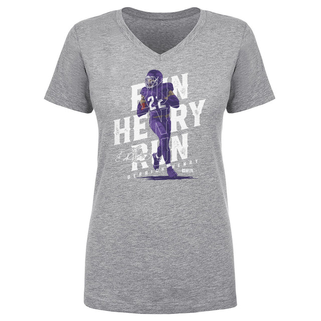 Derrick Henry Women's V-Neck T-Shirt | 500 LEVEL