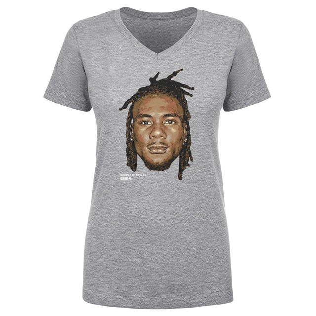 Adonai Mitchell Women's V-Neck T-Shirt | 500 LEVEL