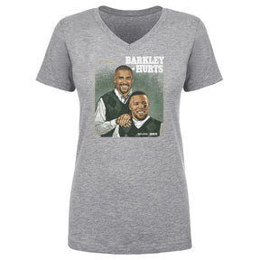 Jalen Hurts Women's V-Neck T-Shirt | 500 LEVEL