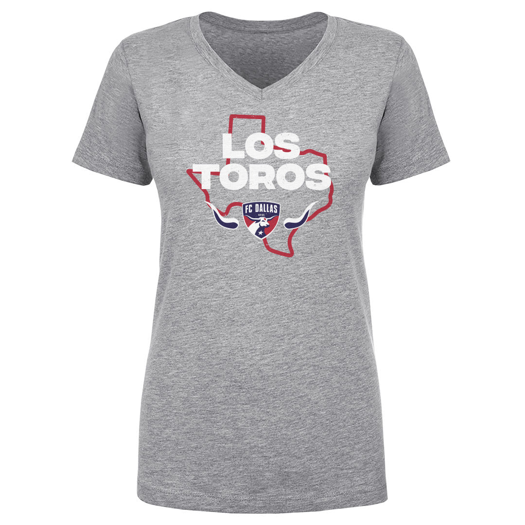 FC Dallas Women's V-Neck T-Shirt | 500 LEVEL