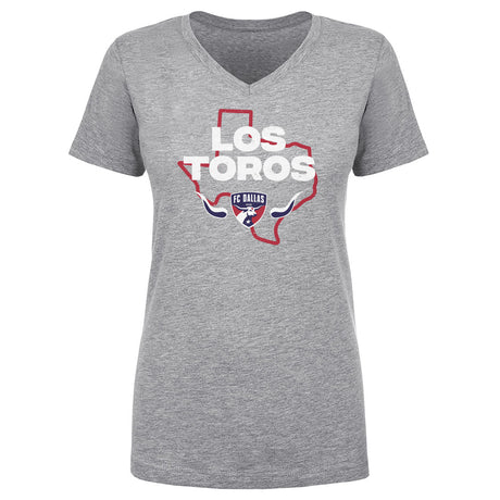 FC Dallas Women's V-Neck T-Shirt | 500 LEVEL