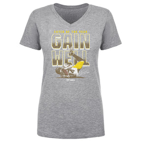 Kenneth Gainwell Women's V-Neck T-Shirt | 500 LEVEL