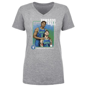 Anthony Edwards Women's V-Neck T-Shirt | 500 LEVEL