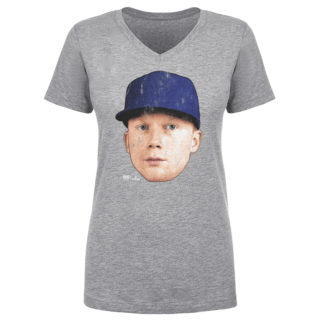 Pete Crow-Armstrong Women's V-Neck T-Shirt | 500 LEVEL