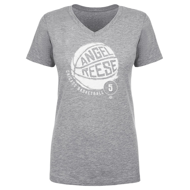 Angel Reese Women's V-Neck T-Shirt | 500 LEVEL