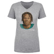 Travis Hunter Women's V-Neck T-Shirt | 500 LEVEL