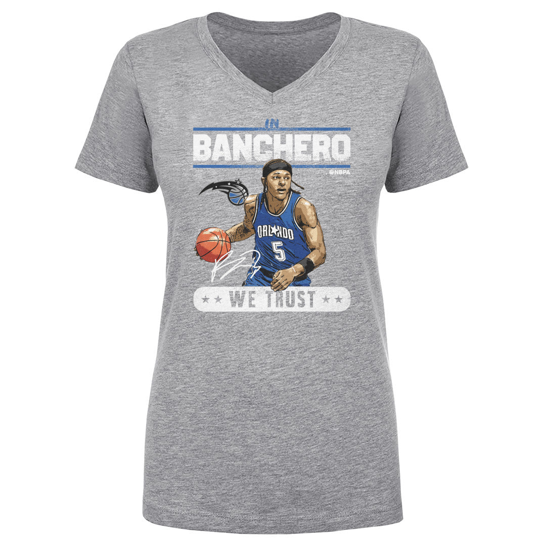 Paolo Banchero Women's V-Neck T-Shirt | 500 LEVEL