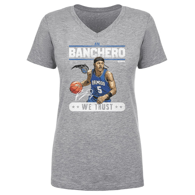 Paolo Banchero Women's V-Neck T-Shirt | 500 LEVEL