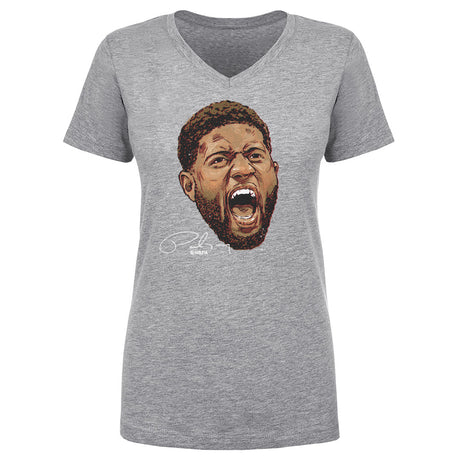 Paul George Women's V-Neck T-Shirt | 500 LEVEL