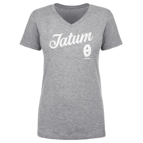 Jayson Tatum Women's V-Neck T-Shirt | 500 LEVEL