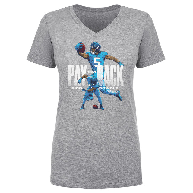 Rico Dowdle Women's V-Neck T-Shirt | 500 LEVEL