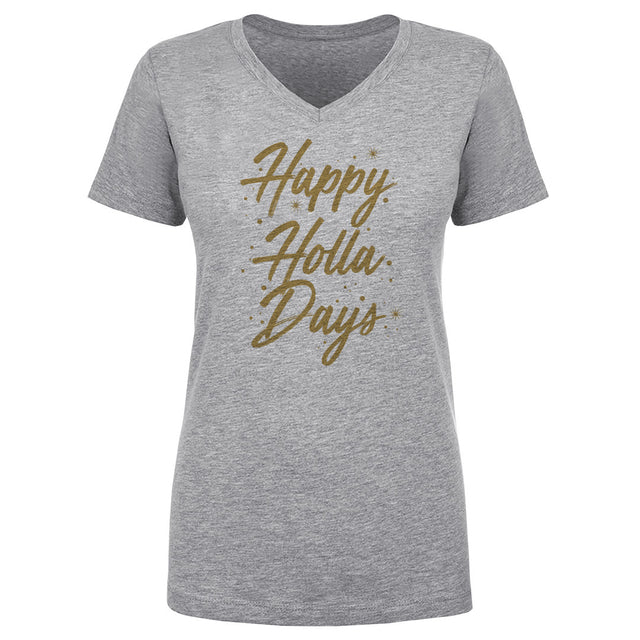 Christmas Women's V-Neck T-Shirt | 500 LEVEL