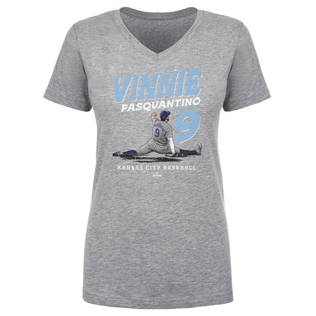 Vinnie Pasquantino Women's V-Neck T-Shirt | 500 LEVEL