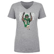 Quinyon Mitchell Women's V-Neck T-Shirt | 500 LEVEL