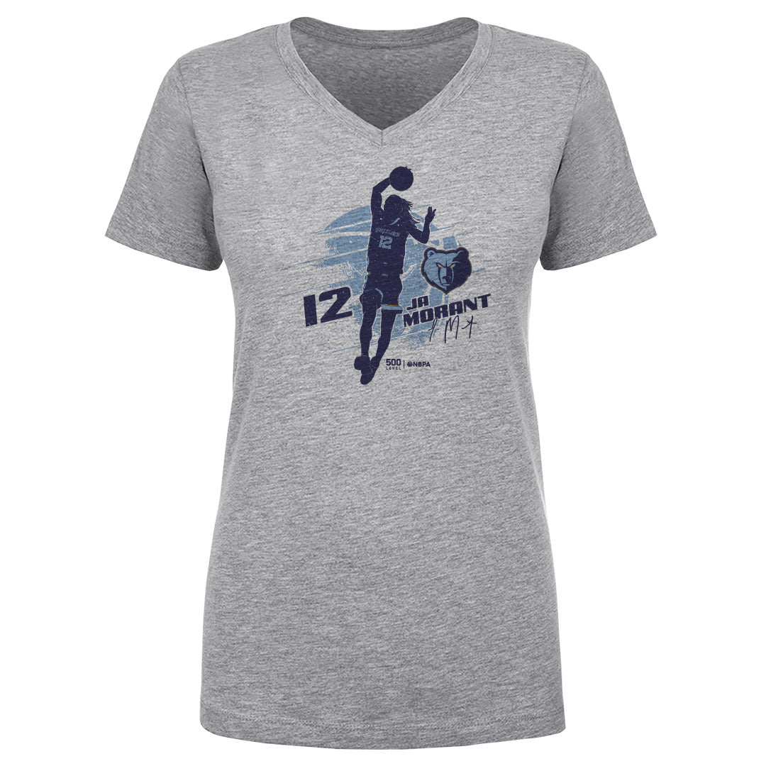 Ja Morant Women's V-Neck T-Shirt | 500 LEVEL