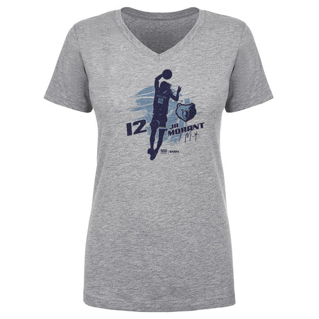 Ja Morant Women's V-Neck T-Shirt | 500 LEVEL