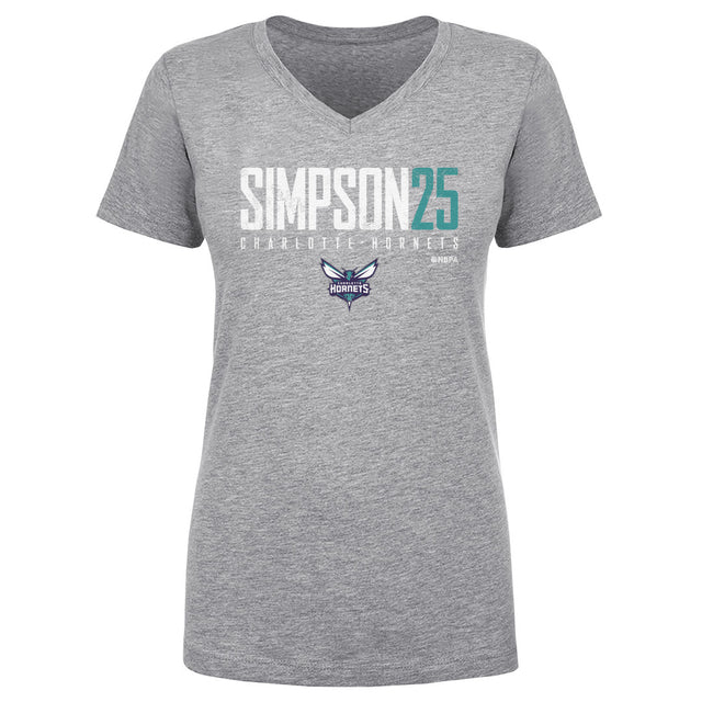 KJ Simpson Women's V-Neck T-Shirt | 500 LEVEL