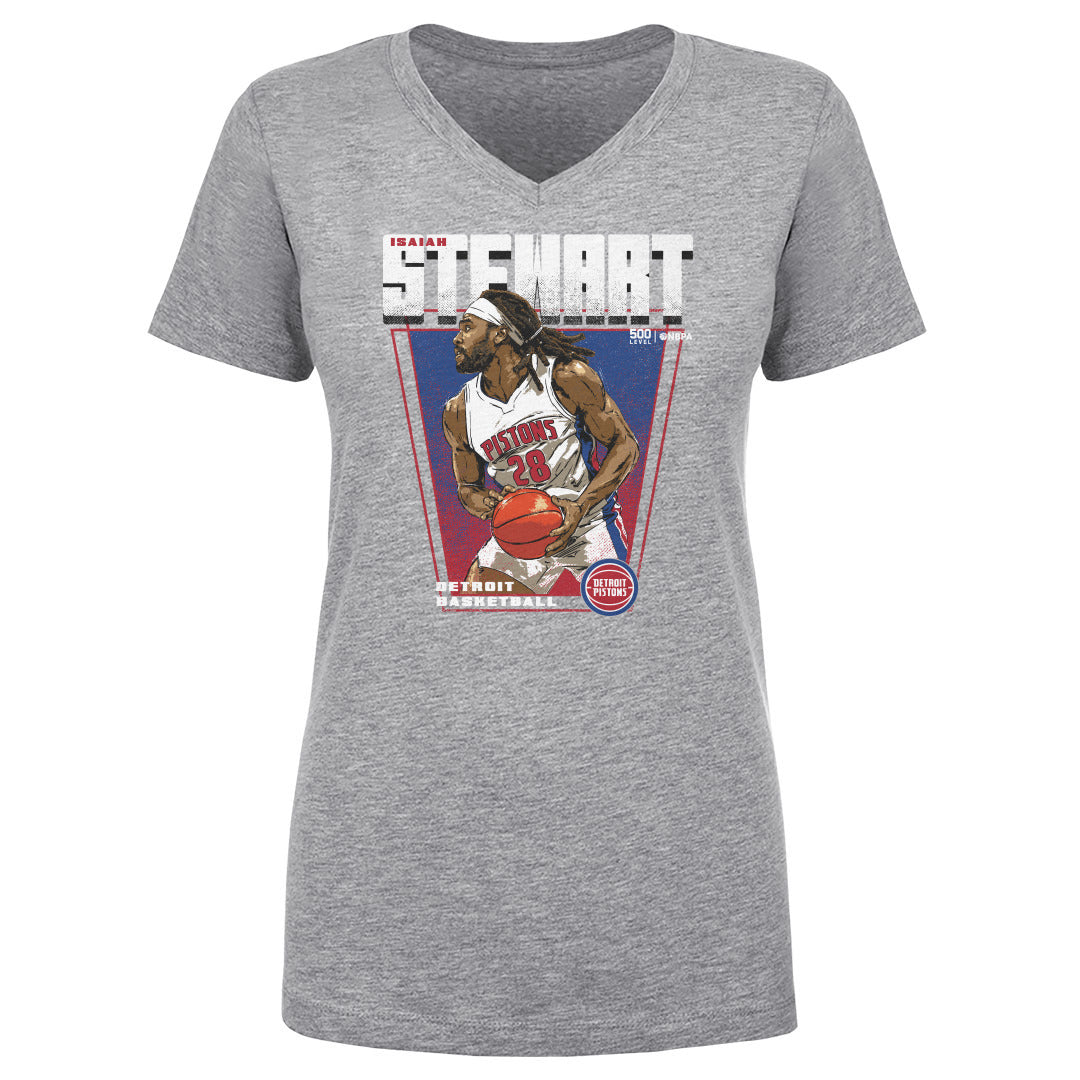 Isaiah Stewart Women's V-Neck T-Shirt | 500 LEVEL