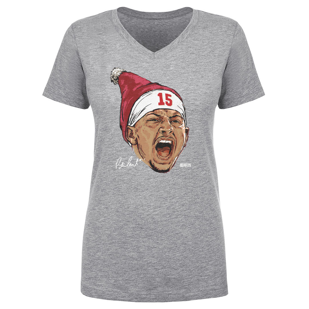 Patrick Mahomes Women's V-Neck T-Shirt | 500 LEVEL