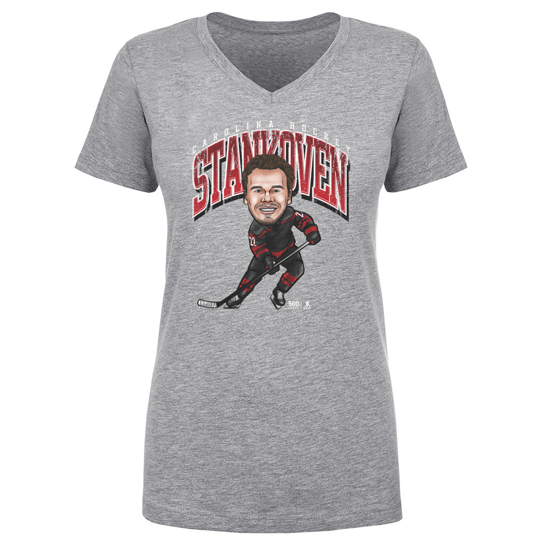 Logan Stankoven Women's V-Neck T-Shirt | 500 LEVEL