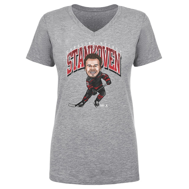 Logan Stankoven Women's V-Neck T-Shirt | 500 LEVEL