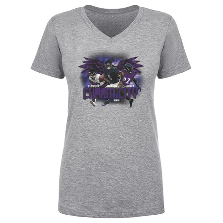 Baltimore Women's V-Neck T-Shirt | 500 LEVEL
