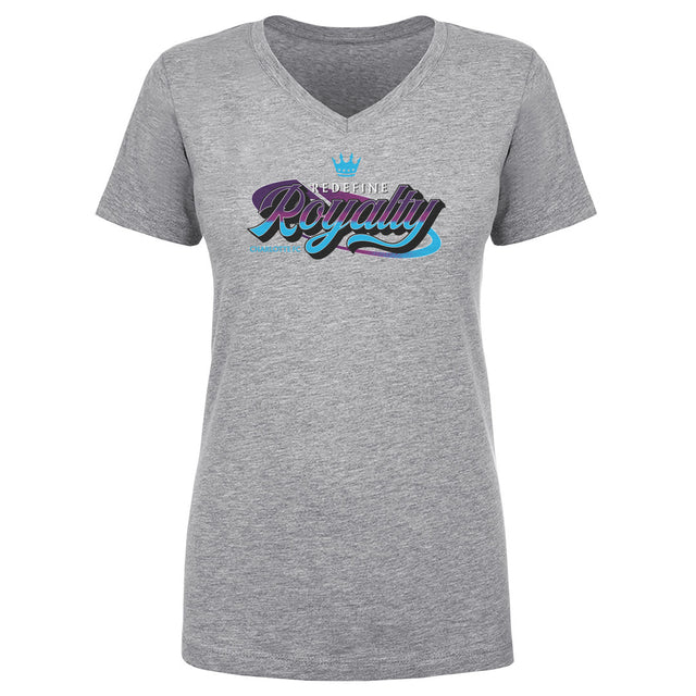 Charlotte FC Women's V-Neck T-Shirt | 500 LEVEL