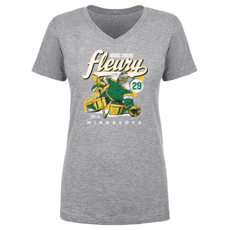 Marc-Andre Fleury Women's V-Neck T-Shirt | 500 LEVEL