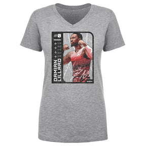 Damian Lillard Women's V-Neck T-Shirt | 500 LEVEL