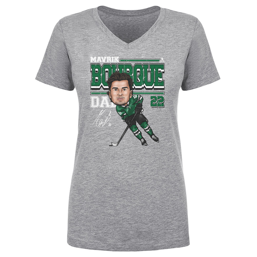 Mavrik Bourque Women's V-Neck T-Shirt | 500 LEVEL